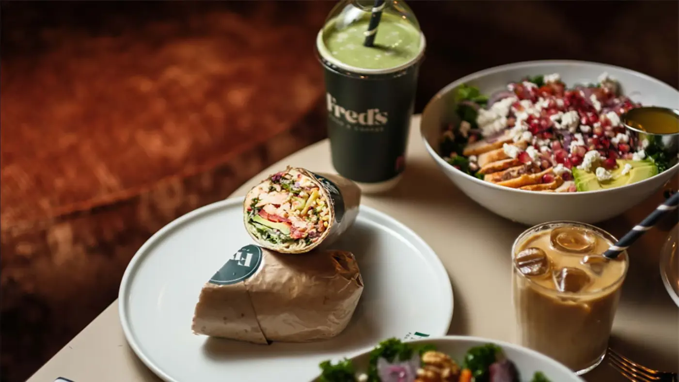 Sallad Wraps Smoothie Iskaffe (1)